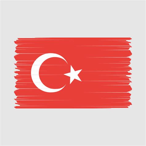 Turkey Flag Vector Illustration 21639543 Vector Art at Vecteezy