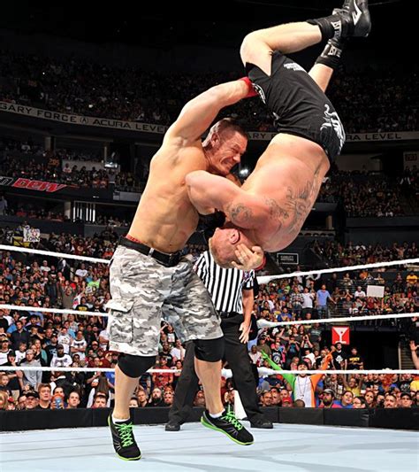 Night of Champions 2014: John Cena vs Brock Lesnar (WWE World Heavyweight Championship) | John ...