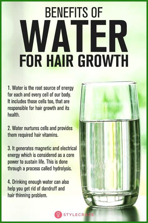 Benefits Of Drinking Water For Hair Growth: If natural hair is what you really want, then the ...