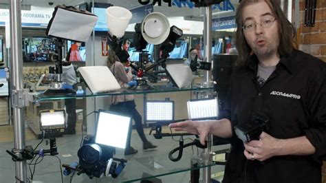 On-Camera LED Lighting with Adorama Pro Imaging - YouTube