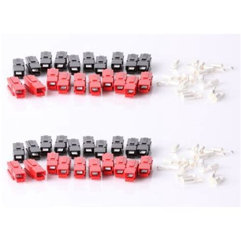 Anderson Powerpole Connectors 20 pair - Walmart.com - Walmart.com