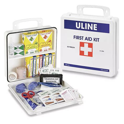 Uline First Aid Kit - 50 Person H-1294 - Uline