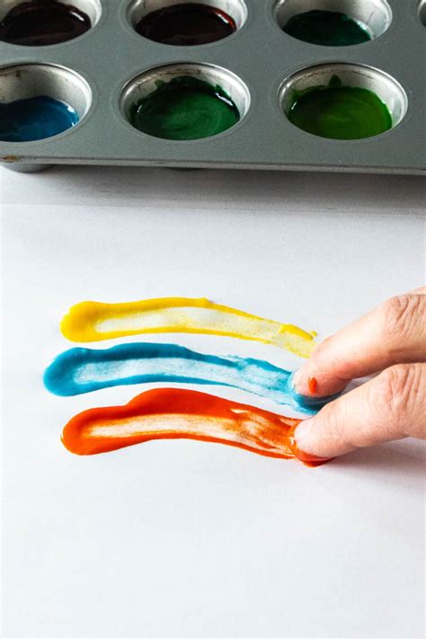 How To Make Homemade Edible Paint For Toddlers | Create Kids Club