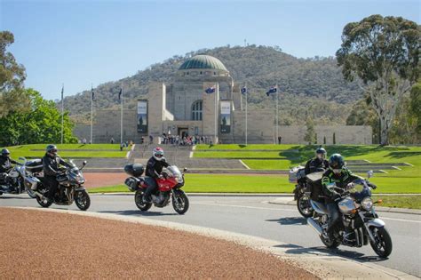 Black Dog Ride 2017 departs Canberra for Tasmania | The Canberra Times | Canberra, ACT