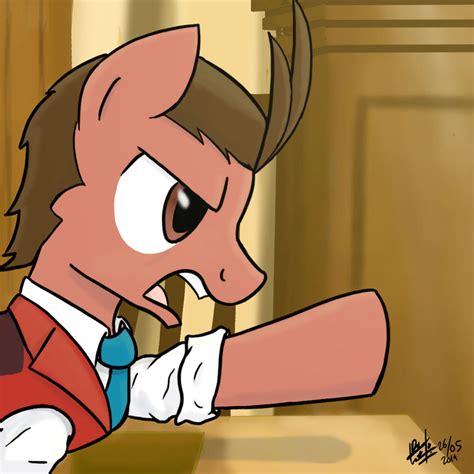 [Ponified] Apollo Justice : Objection! by digiral on DeviantArt