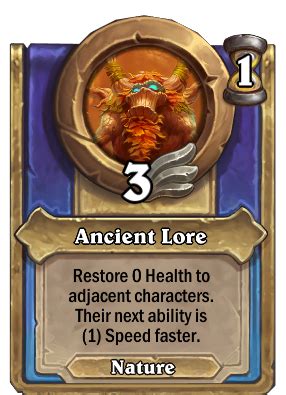 Ancient of Lore - Hearthstone Mercenaries - Out of Cards