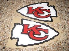 Kansas City Chiefs football helmet decals set FREE SHIPPING! | Kansas city chiefs football ...