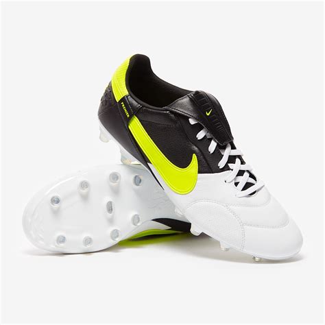 Nike The Premier III FG - Black/Volt/White - Mens Boots | Pro:Direct Soccer