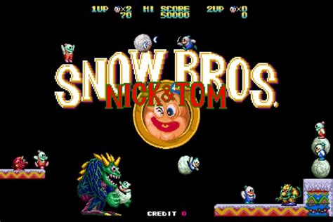 Snow Bros | 1990 | Nick & Tom | Arcade Platform Game | Arcader.com