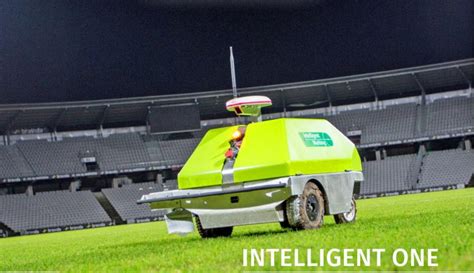 Turf Tank Is a Robot That Automatically Marks The Lines On Sports Fields