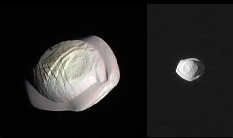 Saturn's Moon Pan Gets Spectacular Shape Captured by NASA's Cassini ...