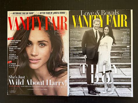 Vanity Fair Magazine Bundle Meghan Markle Cover/love & - Etsy in 2022 ...