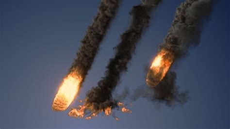 Meteor Strike 3D model animated | CGTrader