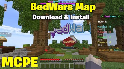 How To Download Bedwars Map for MCPE 1.21+ | Get BedWars for Minecraft PE! - YouTube