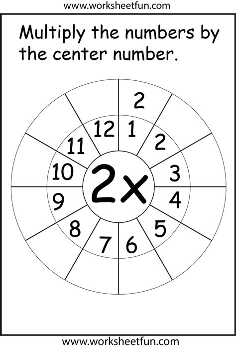 Times Table Worksheets – 1, 2, 3, 4, 5, 6, 7, 8, 9, 10, 11, 12, 13, 14 ...