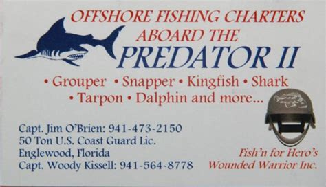 Charter Fishing in Englewood Florida - Fishing Charters in SW Florida