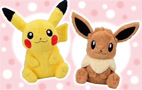 Lifesize Fluffy Pikachu And Eevee Plushies Announced For Pokemon Center ...