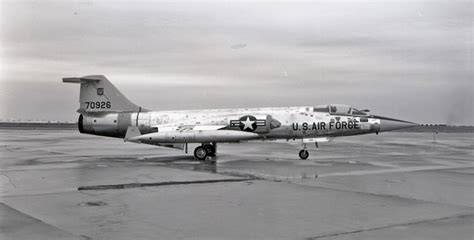 A Lockheed F-104C Starfighter, assigned to the 479th Tactical Fighter ...