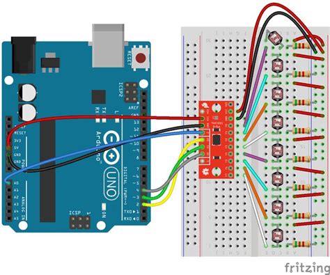 Example analog input circuit | Arduino, Arduino wifi, Arduino led