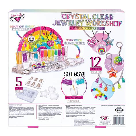 Fashion Angels Crystal Clear Jewelry Workshop | Free Shipping - Toynk Toys