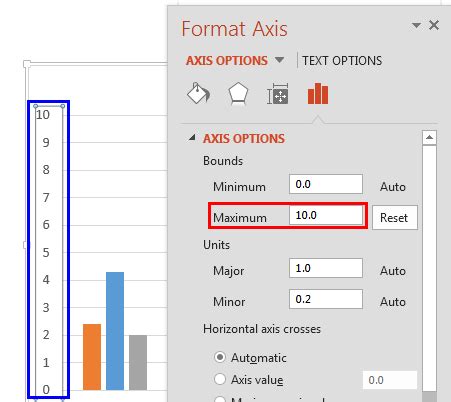 Changing Axis Labels in PowerPoint 2013 for Windows