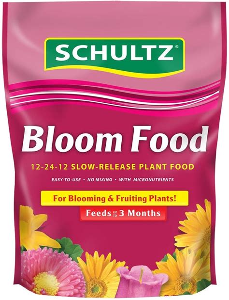 Bloom Food Slow-Release Plant Food, 12-24-12, shop lawn & plant insect control at low price ...