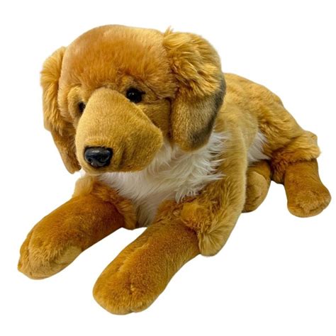 Giant Golden Retriever Dog soft plush toy|stuffed animal |Living Nature ...