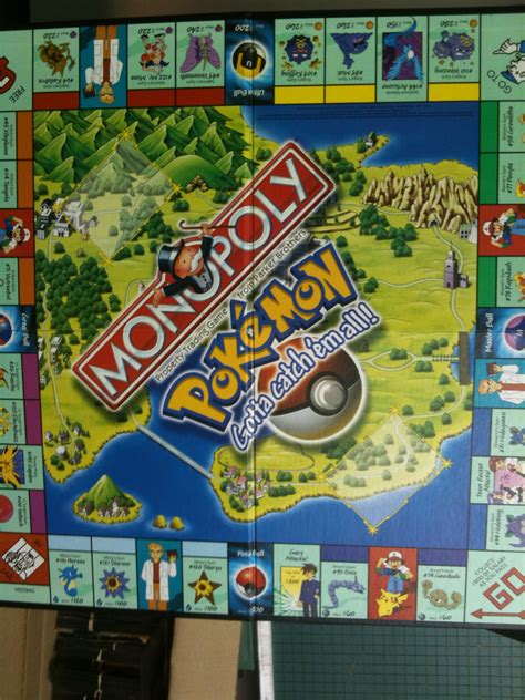 Pokemon Monopoly Board Game by roxastuskiomi on DeviantArt