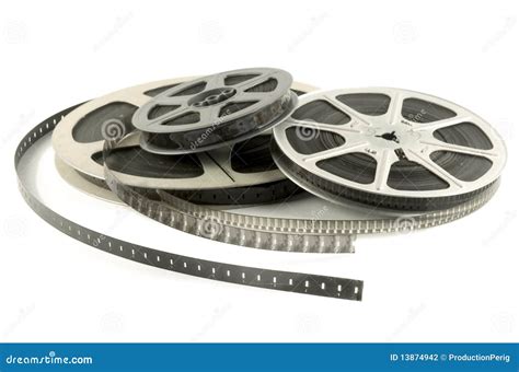 Cinema roll film stock photo. Image of projection, curling - 13874942