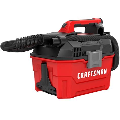 CRAFTSMAN V20 20-Volt Max 2-Gallon Cordless Portable Wet/Dry Shop Vacuum (Battery Not Included ...