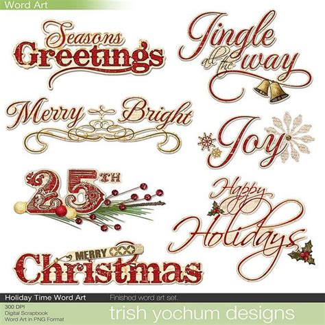 christmas word art clipart 10 free Cliparts | Download images on ...