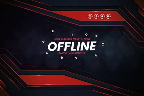 Free Twitch Tv Banner Template - PRINTABLE TEMPLATES