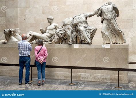 Ancient Roman Statues in British Museum, London Editorial Image - Image ...