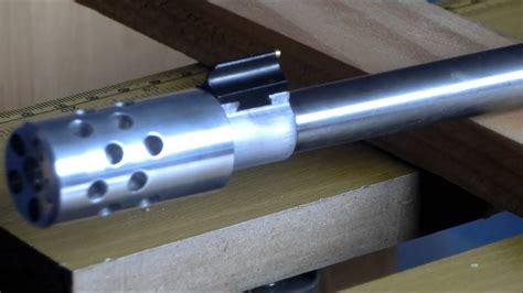 Ruger 10/22 Anniversary Edition Muzzle Brake Installation (UK) - YouTube