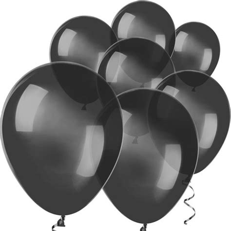 Black Balloons - 5" Latex (50pk) | Party Delights