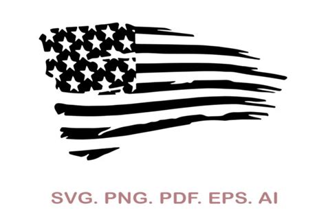 American Distressed Flag Graphic by NarCreativeDesign · Creative Fabrica