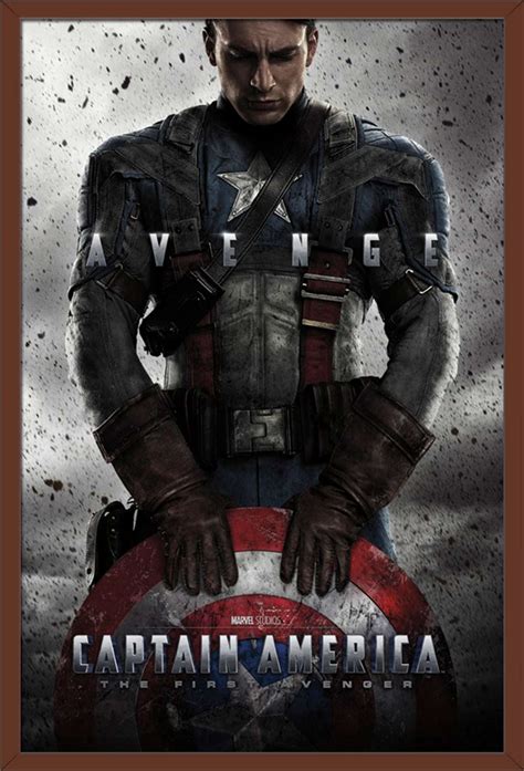 MCU - Captain America: The First Avenger - One Sheet Poster - Walmart ...