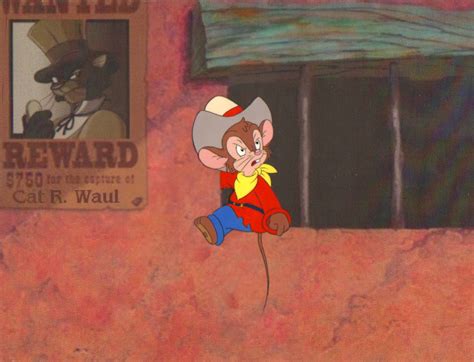 An American Tail: Fievel Goes West Production Cel - An American Tail Photo (24420524) - Fanpop