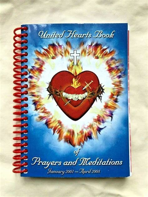 Christian Catholic Prayer Book United Hearts: Sacred Heart | Catholic prayer book, Catholic ...