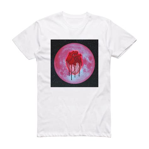 Chris Brown Heartbreak On A Full Moon Album Cover T-Shirt White – ALBUM ...