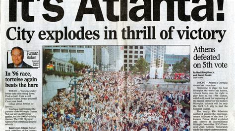 How Atlanta Became A Host City | Atlanta History Center