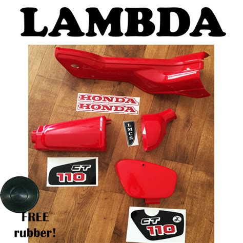 Honda CT110 6V Plastics Kit & Retro Sticker Kit