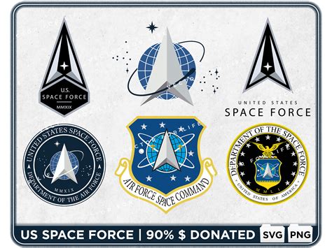 US Space Force Svg USSF Logo U.S. Space Force Vector Bundle - Etsy