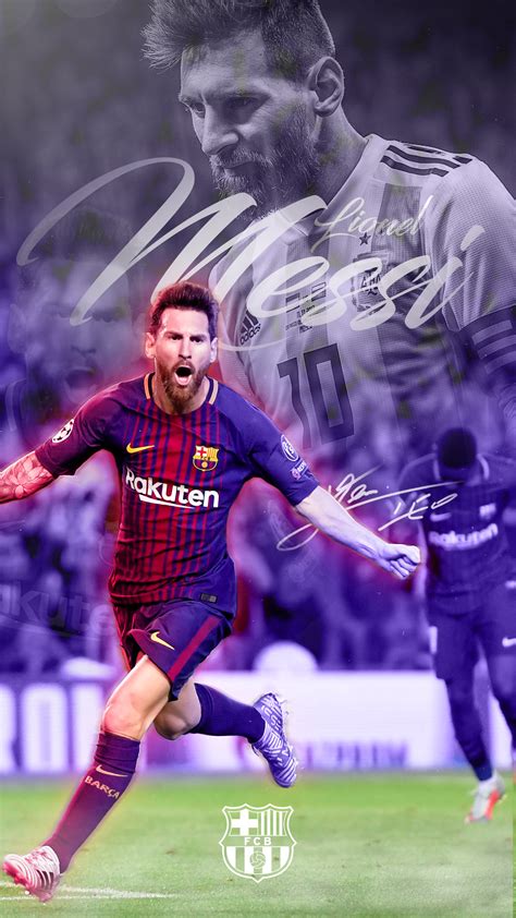 Lionel Messi Phone Wallpaper 2017/2018 by GraphicSamHD on DeviantArt