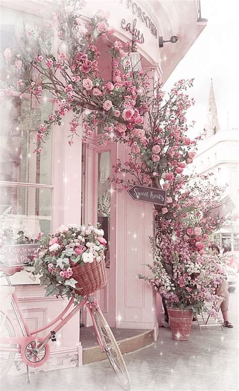 Background aesthetic | Flower shop design, Beautiful landscape wallpaper, Pink inspirati… in ...