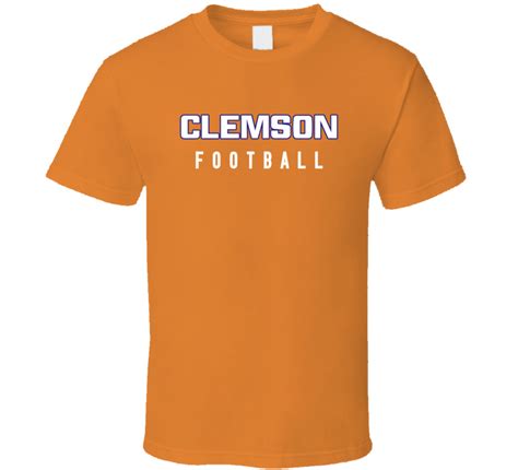 Clemson College Football Fan Tshirt