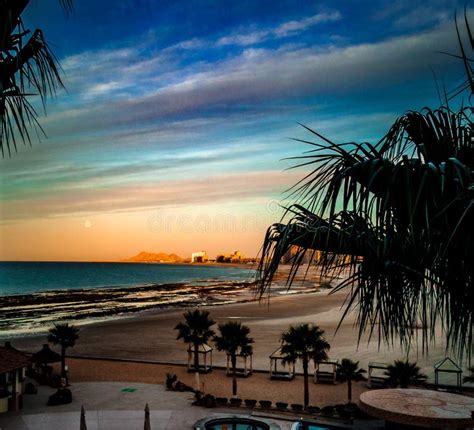 View of Sandy Beach, Puerto Penasco Rocky Point Stock Photo - Image of ...