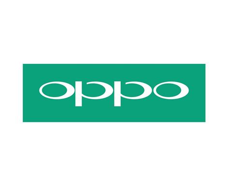 Oppo Brand Logo Phone Symbol Design Chinese Mobile Vector Illustration ...