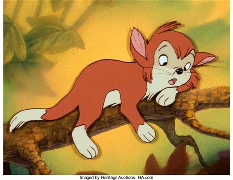 Banjo the Woodpile Cat Production Cel and Key Master Background Don ...