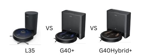 Eufy RoboVac L35 vs. G40+ vs G40Hybrid+